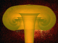 Cosmic Vortex Projectiles